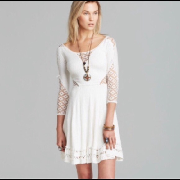 Free People To The Point Lace Dress - XS - Picture 3 of 6